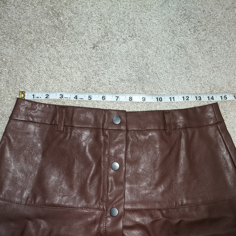 2- Piece Faux Leather Outfit - Picture 11 of 13